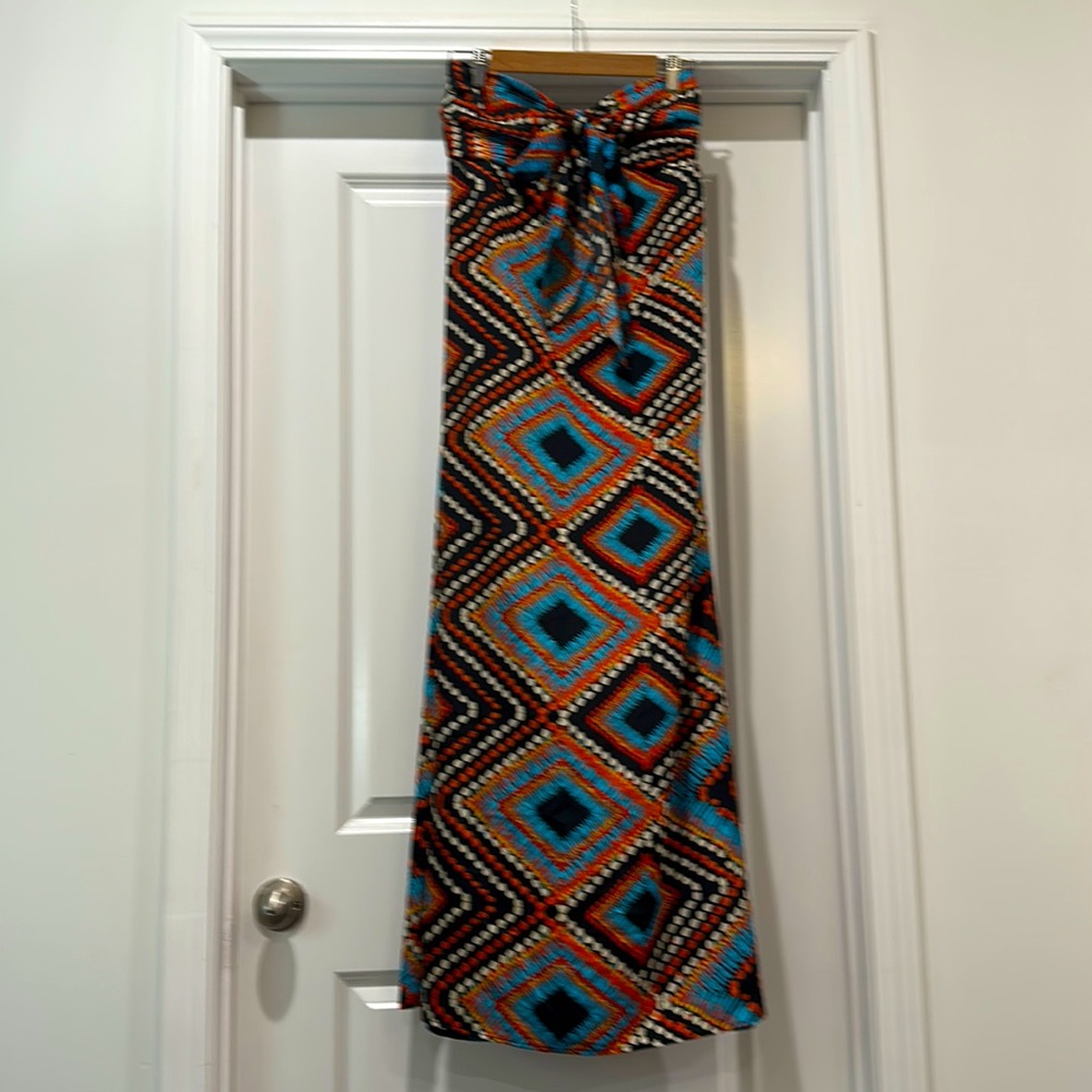 Long maxi- like dress.